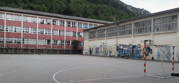 Srednja Škola Stolac organizira bojanje murala