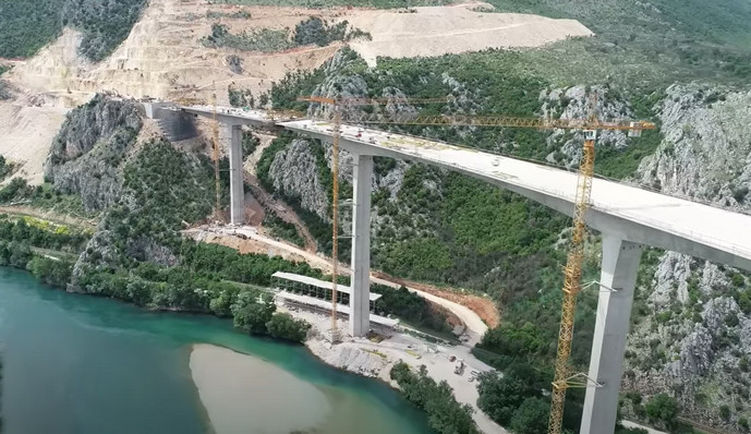 Video Uskoro Potpuno Spajanje Mosta Po Itelj Stolac Co